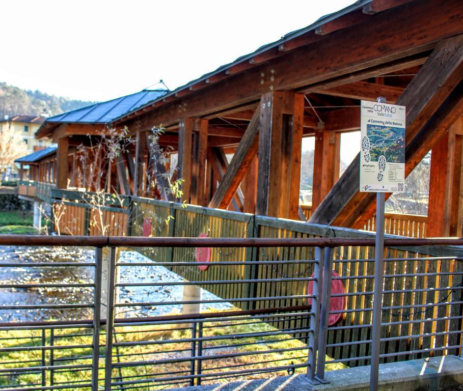 Apart Erica Comano Terme Bagian luar foto